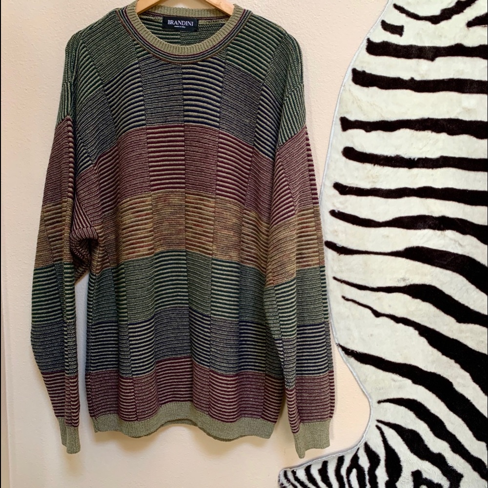 BRANDINI Overaized men’s Long Sleeve Sweater